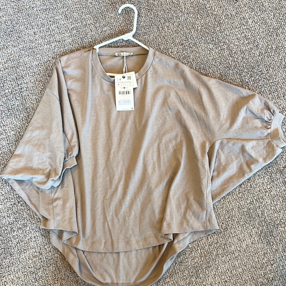 Zara oversized Top